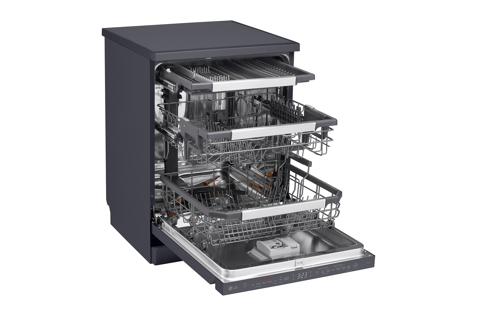 LG DF587HMS Vue de côté