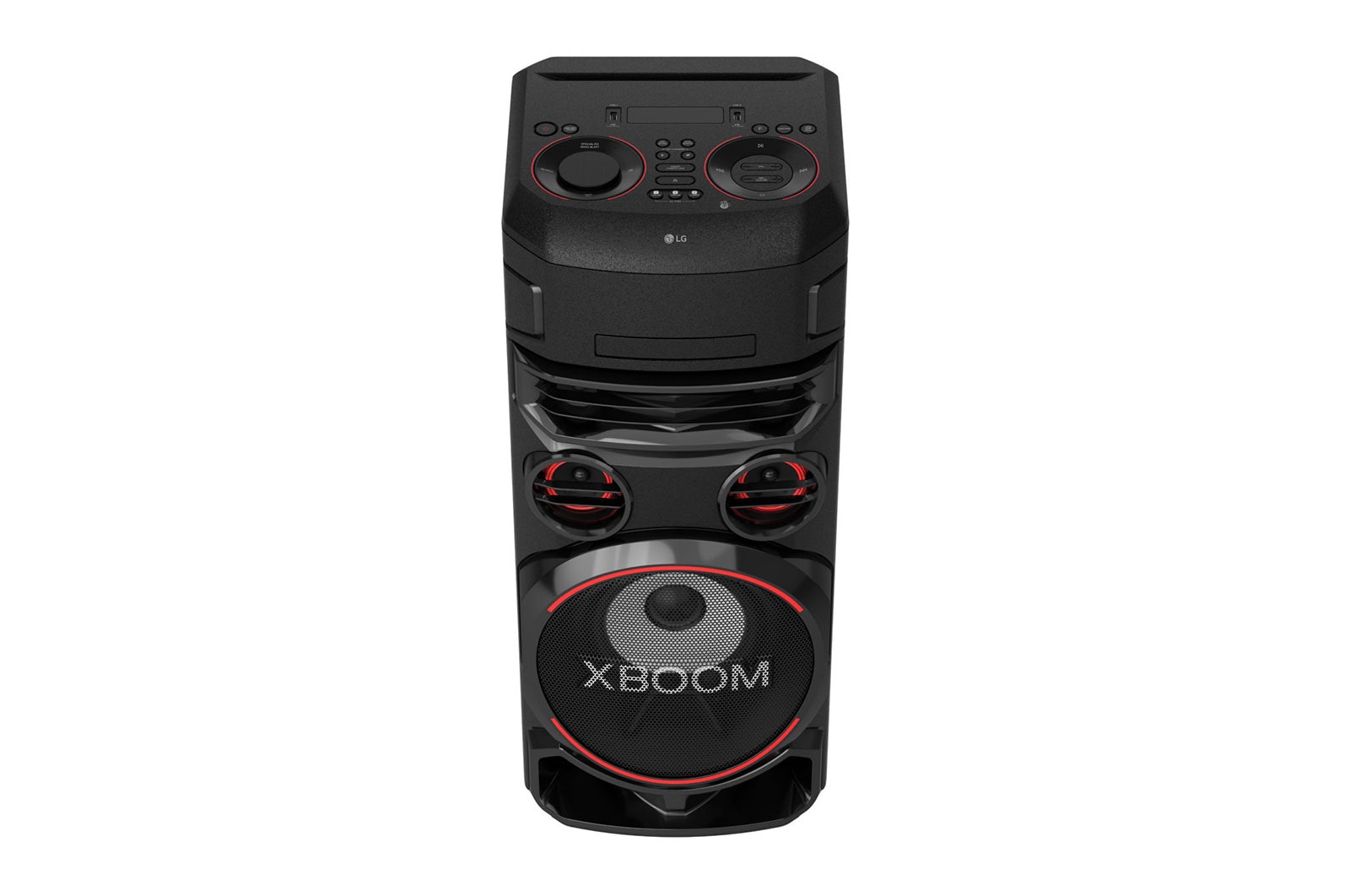 LG XBOOM | Système High Power | Bluetooth | Lecteur CD | Boomer 8’’ | Lumières multicolores | Fonctions DJ & Karaoké, LG ON7