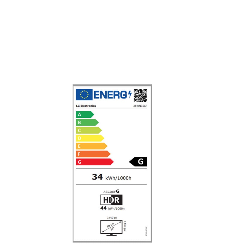 LG 35 35WN75CP-W - Ecran PC LG 