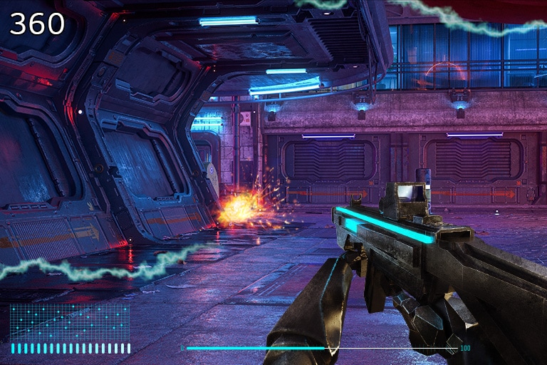 Le compteur FPS est affiché dans le coin de l'écran