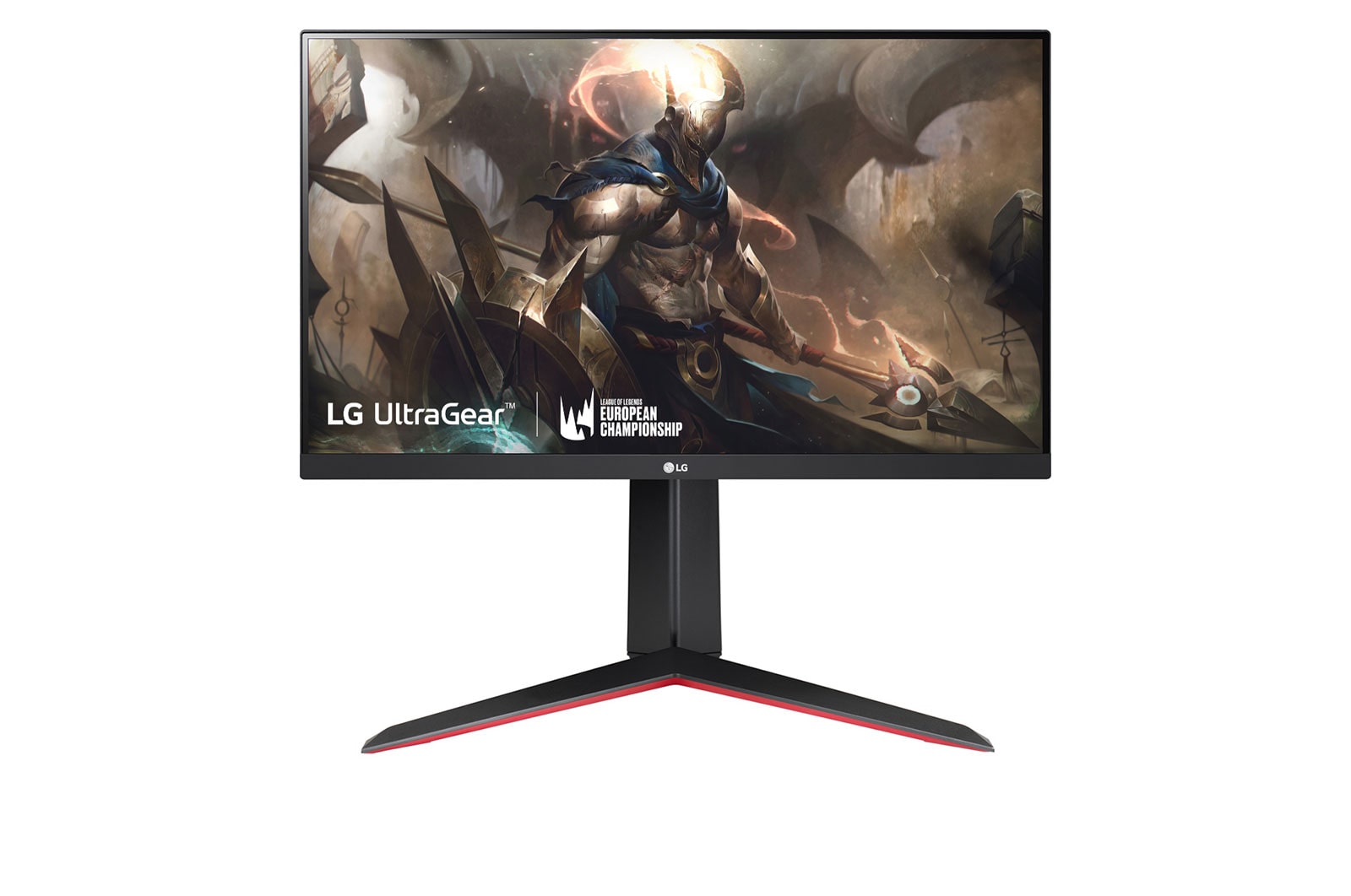 Vue avant de 23.8'' (60.4 cm) | Moniteur gaming IPS 16/9ème | Résolution FHD 1920 x 1080 LG 24GN650-B