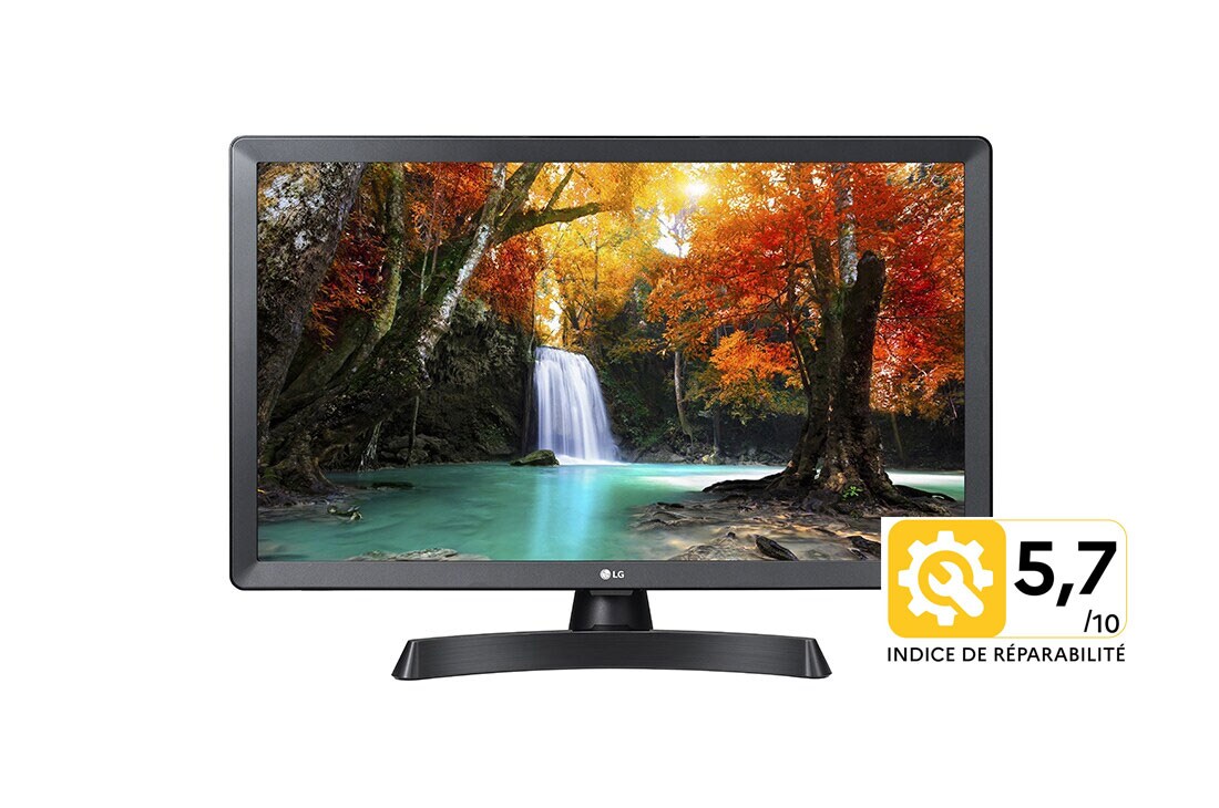 LG 24LB450U – Téléviseur à LED de LG avec dalle IPS et diagonale d'écran de  60 cm (24 pouces)