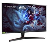 LG 27'' (68 cm) | Moniteur gaming IPS 16/9ème | Résolution QHD 2560 x 1440, LG 27GN800-B