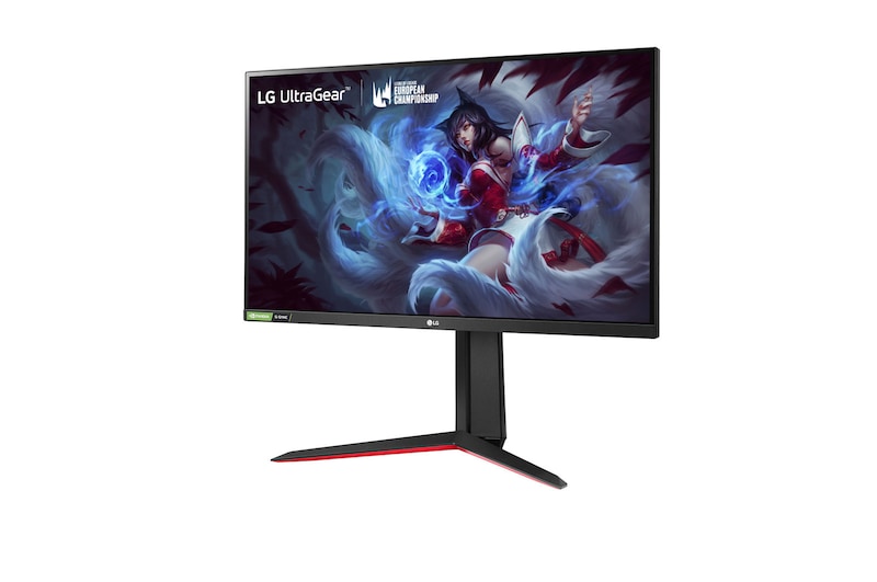 LG 27'' (68 cm) | Moniteur gaming LED Nano IPS 16/9ème | Résolution QHD 2560x1440, LG 27GN850-B