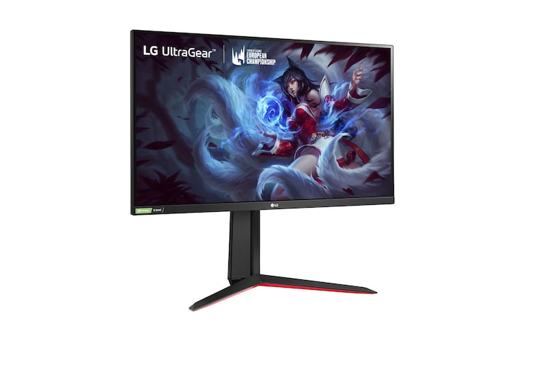 LG 27'' (68 cm) | Moniteur gaming LED Nano IPS 16/9ème | Résolution QHD 2560x1440, LG 27GN850-B