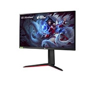 LG 27'' (68 cm) | Moniteur gaming LED Nano IPS 16/9ème | Résolution QHD 2560x1440, LG 27GN850-B