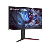 LG 27'' (68 cm) | Moniteur gaming LED Nano IPS 16/9ème | Résolution QHD 2560x1440, LG 27GN850-B