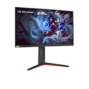 LG 27'' (68 cm) | UltraGear™ Moniteur LED Nano IPS 16/9ème | Résolution QHD 2560 x 1440 | 165Hz (180Hz Overclock), LG 27GP850P-B