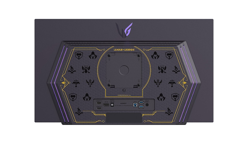 LG 26.5'' (67.32 cm) | Moniteur gaming OLED 16/9ème | Edition League of Legends | Résolution QHD 2560 x 1440, LG 27GR95QL-B