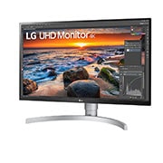 LG 27'' (68 cm) | Moniteur LED IPS 16/9ème | Résolution UHD 4K 3840 x 2160, LG 27UN83A-W