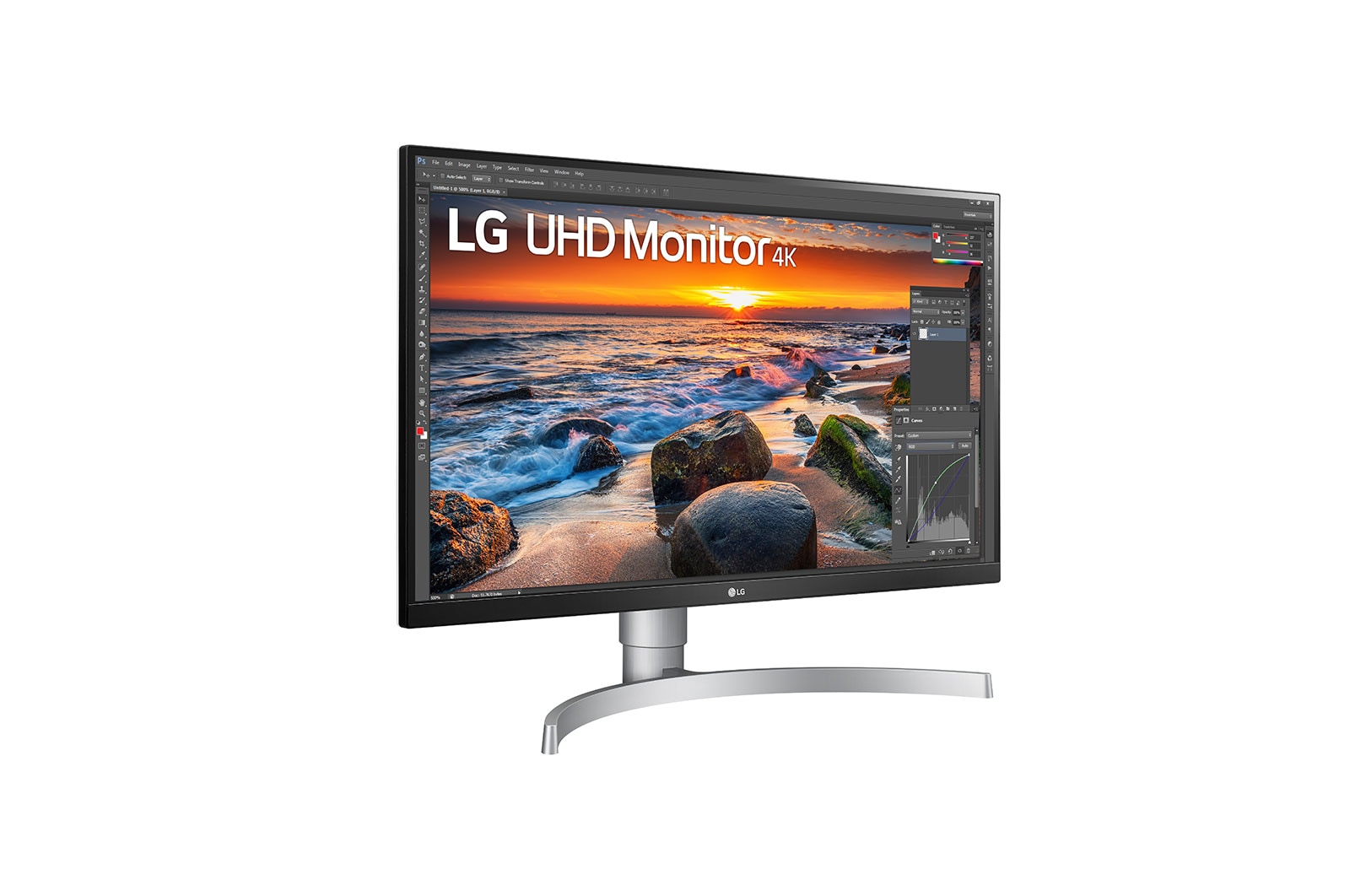 LG 27'' (68 cm) | Moniteur LED IPS 16/9ème | Résolution UHD 4K 3840 x 2160, LG 27UN83A-W