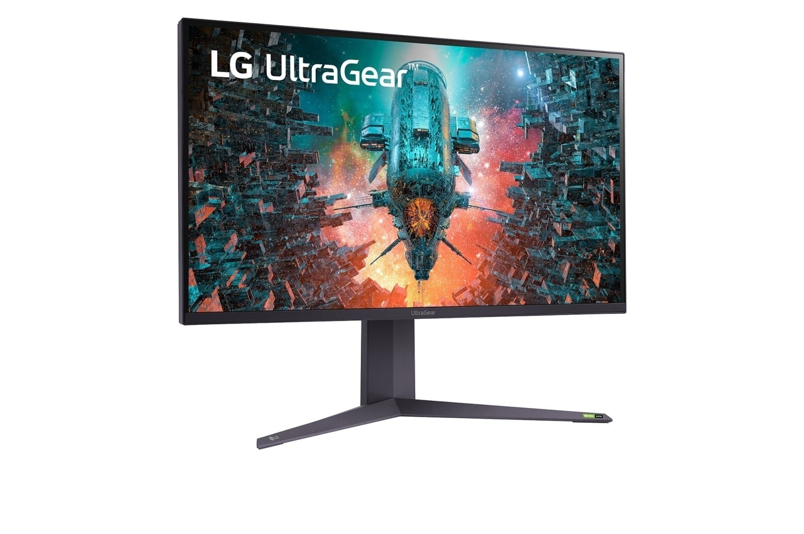 LG 31.5'' (80 cm) | Moniteur gaming Nano IPS avec ATW Polarizer 16/9ème | Résolution UHD 4K 3840 x 2160, LG 32GQ950P-B