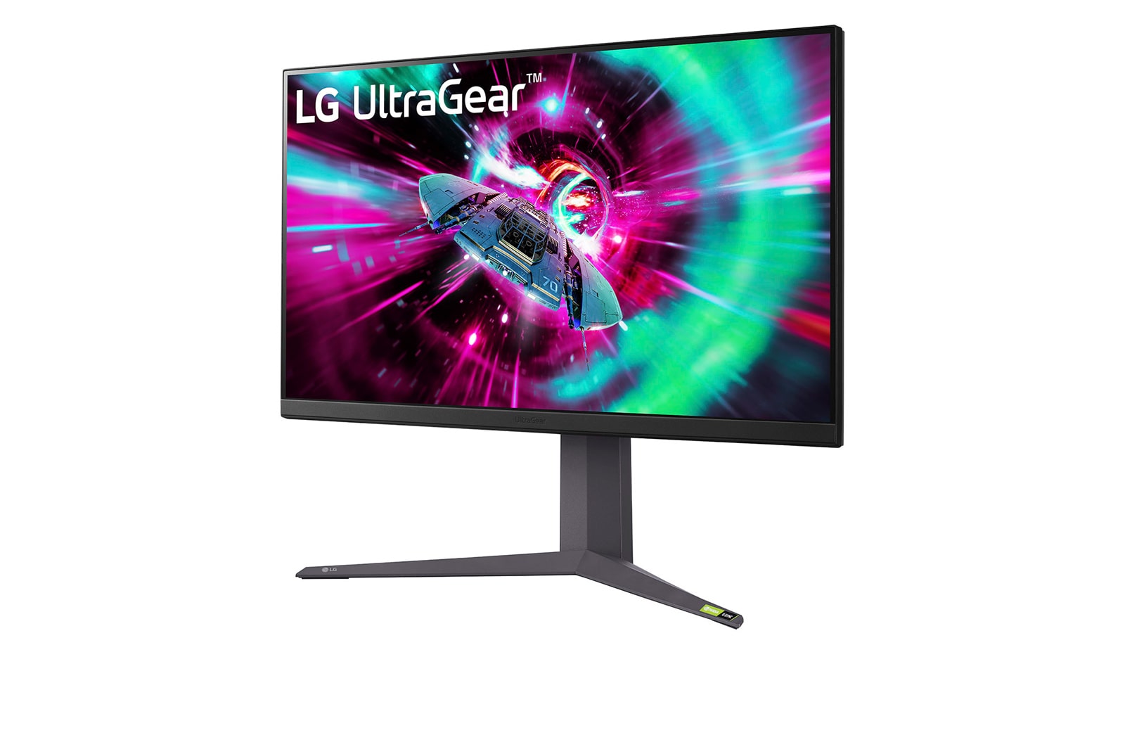 LG 31.5'' (80 cm) | Moniteur gaming IPS 16/9ème | Résolution UHD 4K 3840 x 2160, LG 32GR93U-B