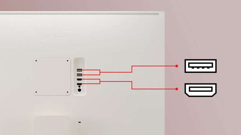 Notre moniteur intelligent dispose de deux ports USB et de deux ports HDMI.