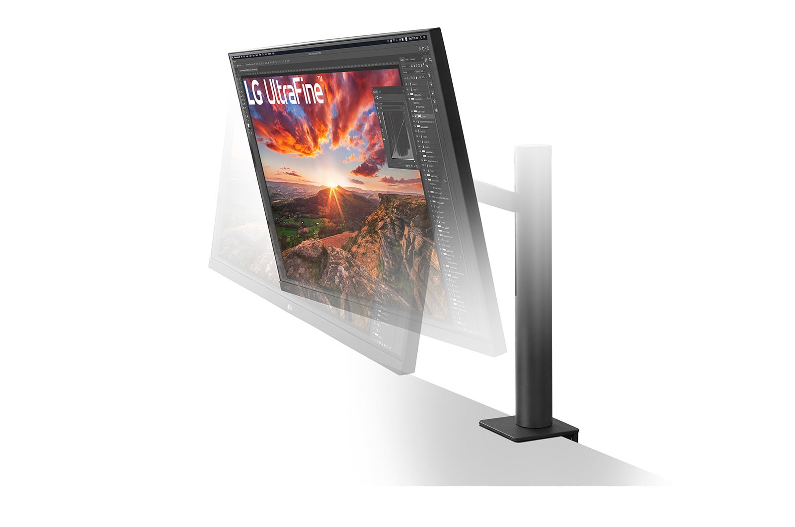 LG Moniteur 4K Ergo UltraFine™ 32" | IPS 16:9e | Résolution UHD 4K 3840 x 2160, LG 32UN880-B