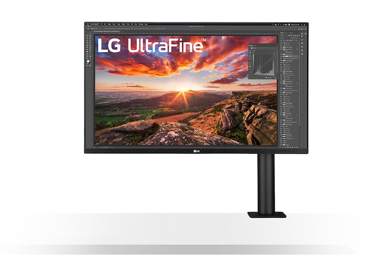 LG Moniteur 4K Ergo UltraFine™ 32" | IPS 16:9e | Résolution UHD 4K 3840 x 2160, LG 32UN880-B