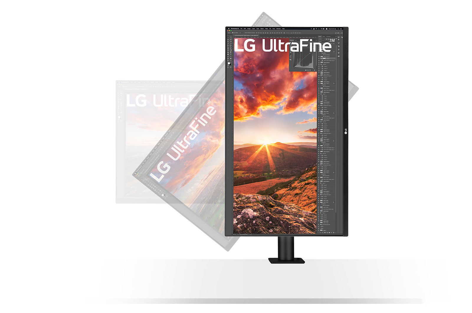 LG Moniteur 4K Ergo UltraFine™ 32'' | IPS 16:9e | Résolution UHD 4K 3840 x 2160, LG 32UN880P-B