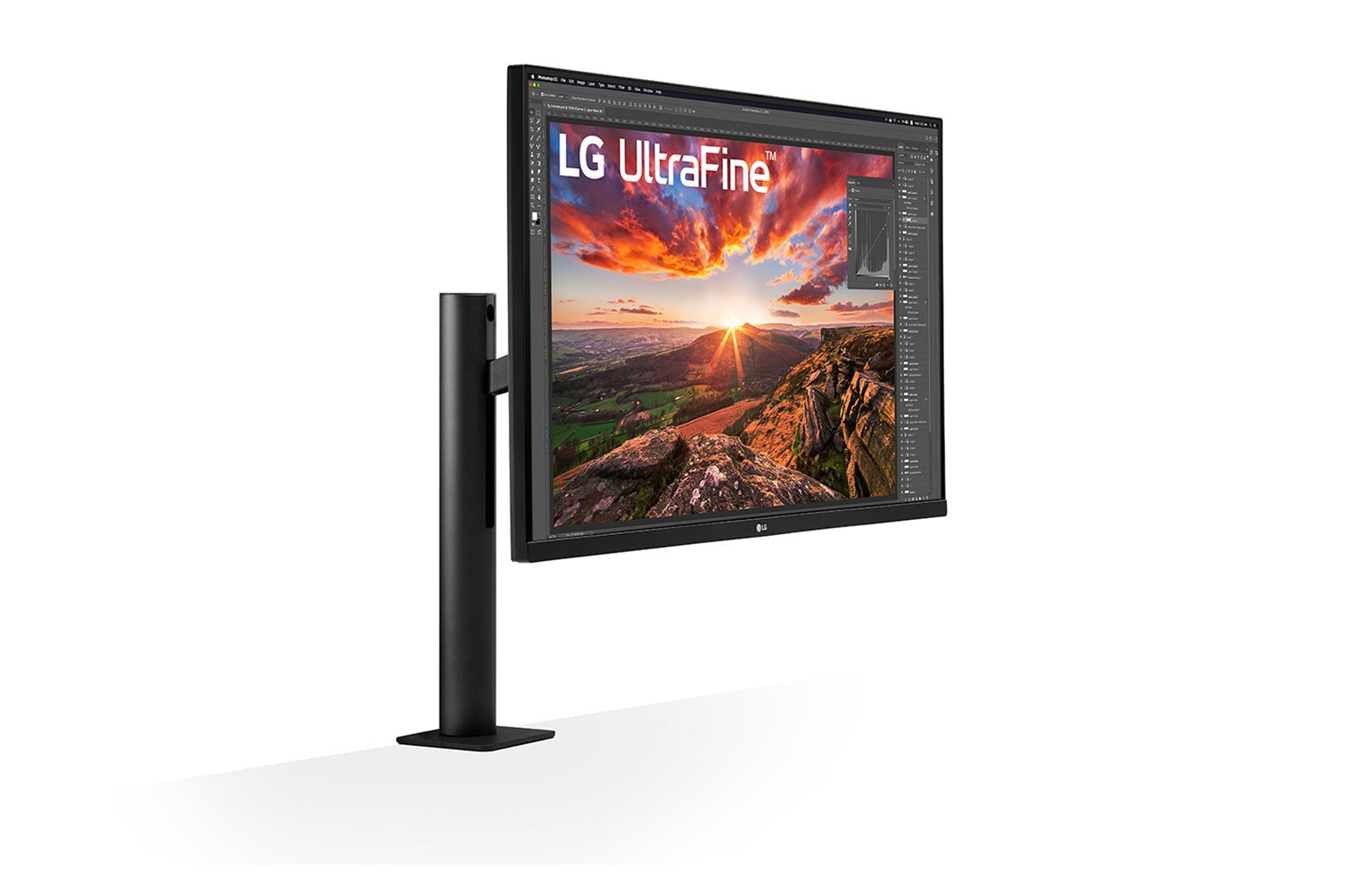 LG Moniteur 4K Ergo UltraFine™ 32'' | IPS 16:9e | Résolution UHD 4K 3840 x 2160, LG 32UN880P-B