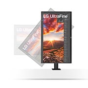 LG Moniteur 4K Ergo UltraFine™ 32'' | IPS 16:9e | Résolution UHD 4K 3840 x 2160, LG 32UN880P-B