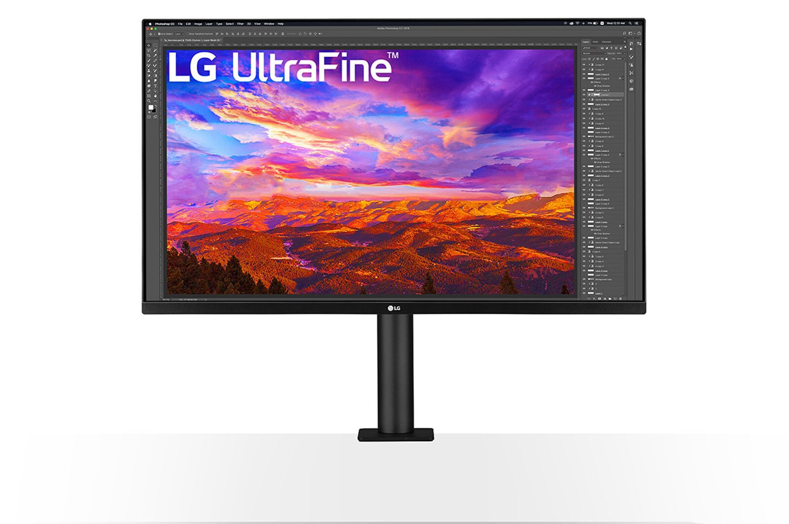 LG Moniteur 4K Ergo UltraFine™ 32" | IPS 16:9e | Résolution UHD 4K 3840 x 2160, LG 32UN88AP-W