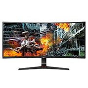 LG 34" (86 cm) | Moniteur incurvé LED 21/9ème | Résolution UW FHD 2560 x 1080, LG 34GL750-B