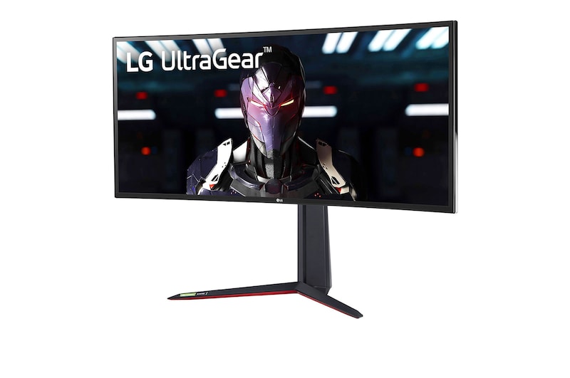 LG 34'' (86 cm) | UltraGear™ Moniteur incurvé LED 21/9ème | Résolution QHD 3440 x 1440 | 144Hz, LG 34GN850P-B