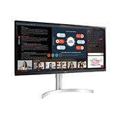 LG 34" (86 cm) | Moniteur LED 21/9ème | Résolution FHD 2560 x 1080, LG 34WN650-W