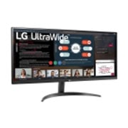 LG 34'' (86 cm) | UltraWide™ Moniteur LED IPS 21/9ème | Résolution UW-FHD 2560x1080, LG 34WP500-B