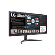 LG 34'' (86 cm) | UltraWide™ Moniteur LED IPS 21/9ème | Résolution UW-FHD 2560x1080, LG 34WP500-B