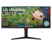 LG 34'' (86 cm) | UltraWide™ Moniteur LED IPS 21/9ème | Résolution UW-FHD 2560x1080, LG 34WP65G-B