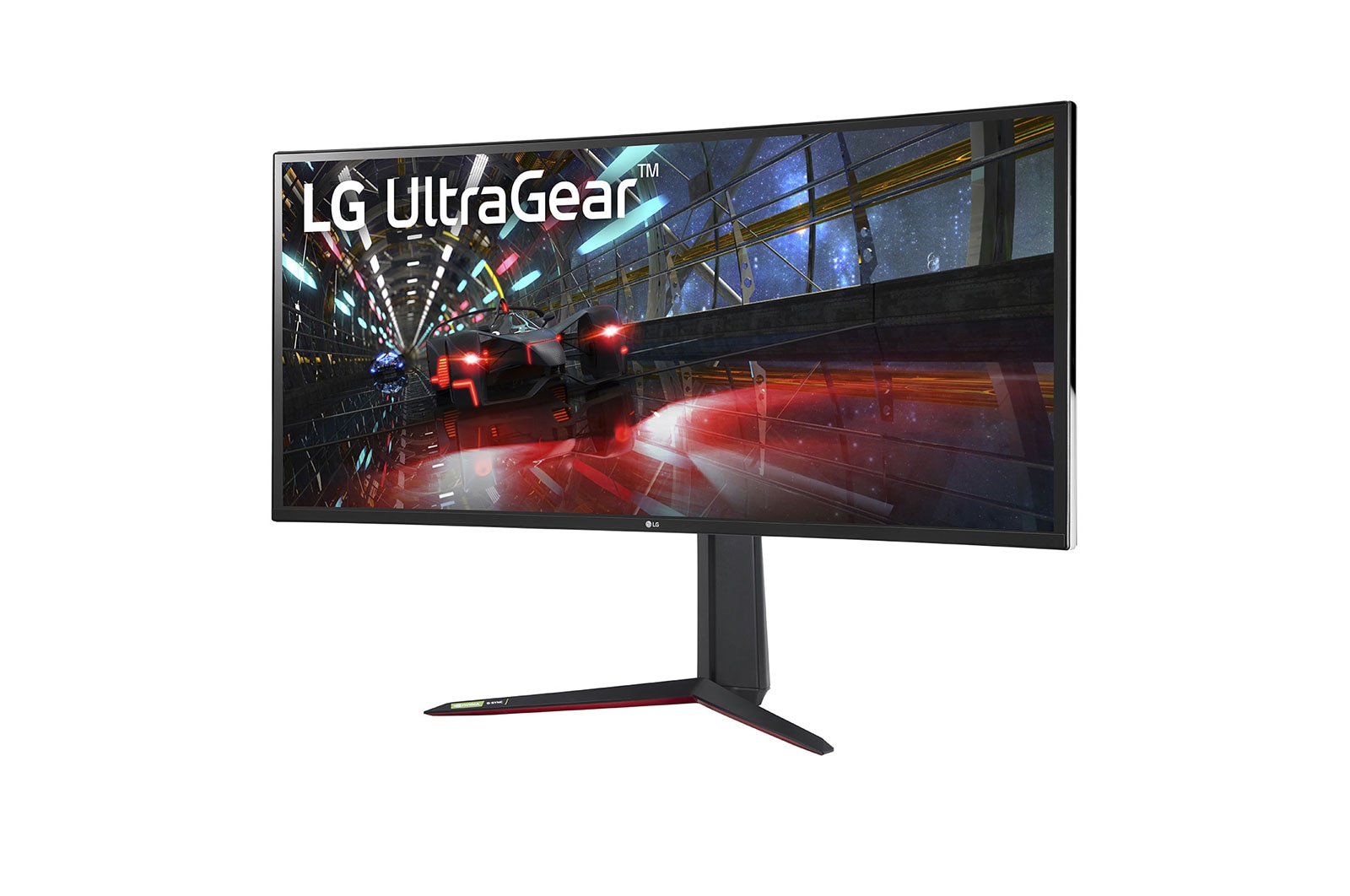 LG 38'' (95 cm) | Moniteur incurvé LED Nano IPS 21/9ème | Résolution UWQHD+ 3840x1600, LG 38GN950P-B