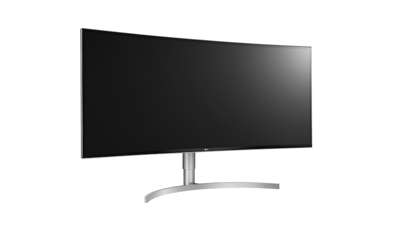 LG 38" (96 cm) | Moniteur LED IPS incurvé 21/9ème | Résolution QHD+ 3840x1600, LG 38WK95C-W