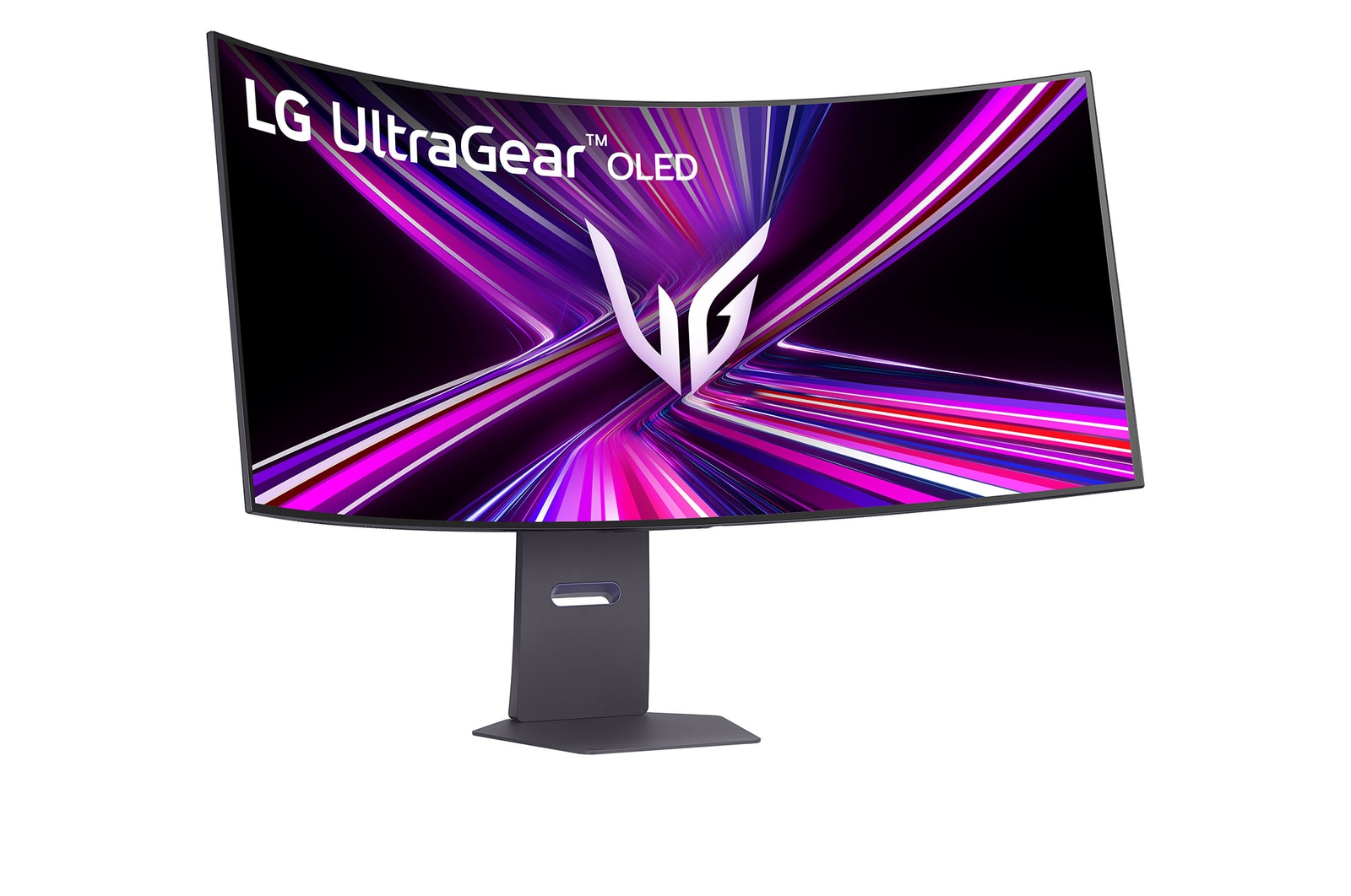vue latérale de +15 degrés du moniteur incliné