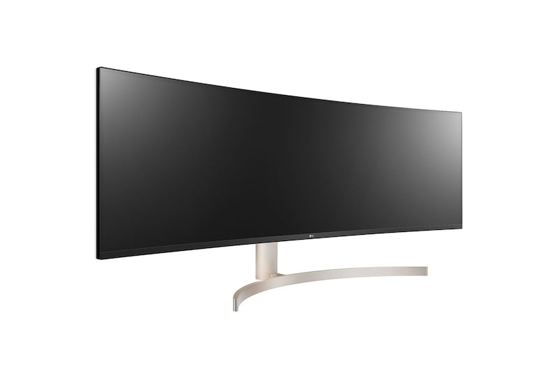 LG 49'' (124 cm) | Moniteur incurvé LED IPS 32/9ème | Résolution Dual QHD 5120 x 1440, LG 49WL95C-WE