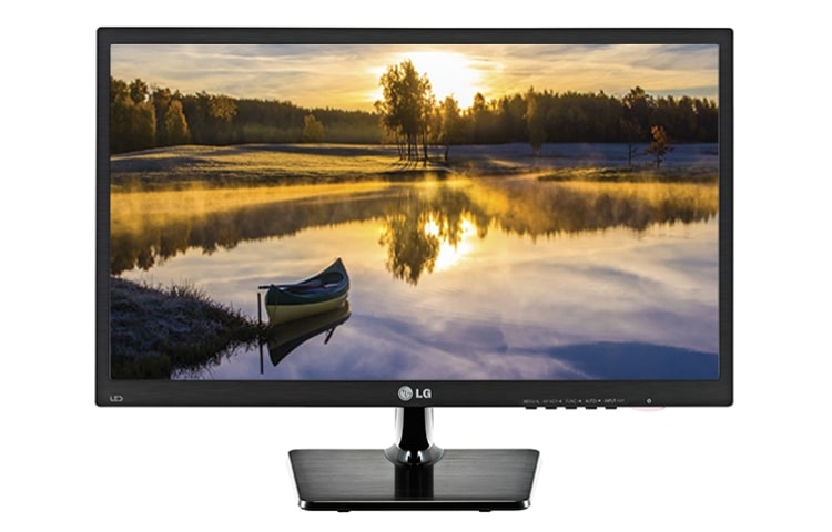 LG 24'' (61cm) | Moniteur LED TN | Résolution 1920x1080 | TPS réponse 5ms | VGA, DVI, LG 24M37D