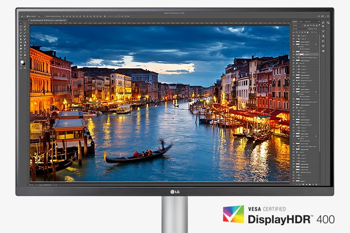 Moniteur avec VESA DisplayHDR™ 400 offrant une immersion visuelle spectaculaire.