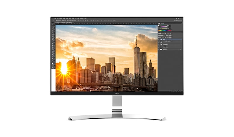 LG 27’’ (68cm) | Moniteur LED IPS | Résolution 4K 3840x2160 | tps réponse 5ms | HDMI (2), Display Port, USB-C| Fonctionnalités Gaming complètes, LG 27UD88