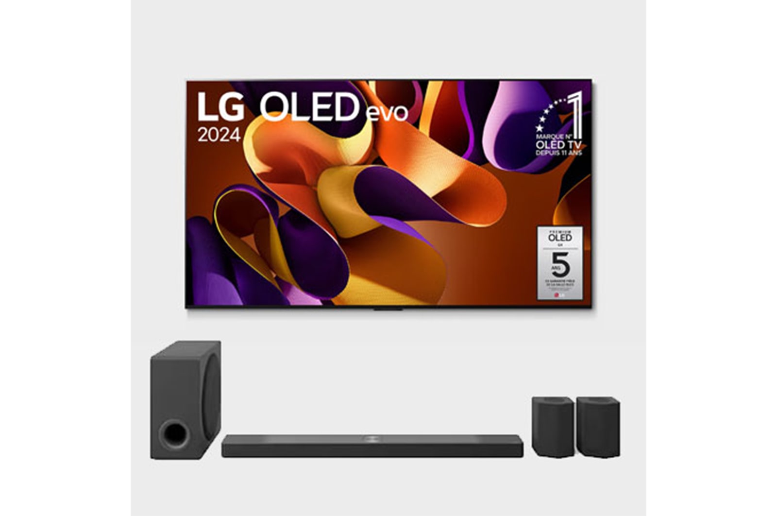 LG Pack | TV LG OLED77G45LW + Barre de son S95TR, LG OLED77G45LW.S95TR