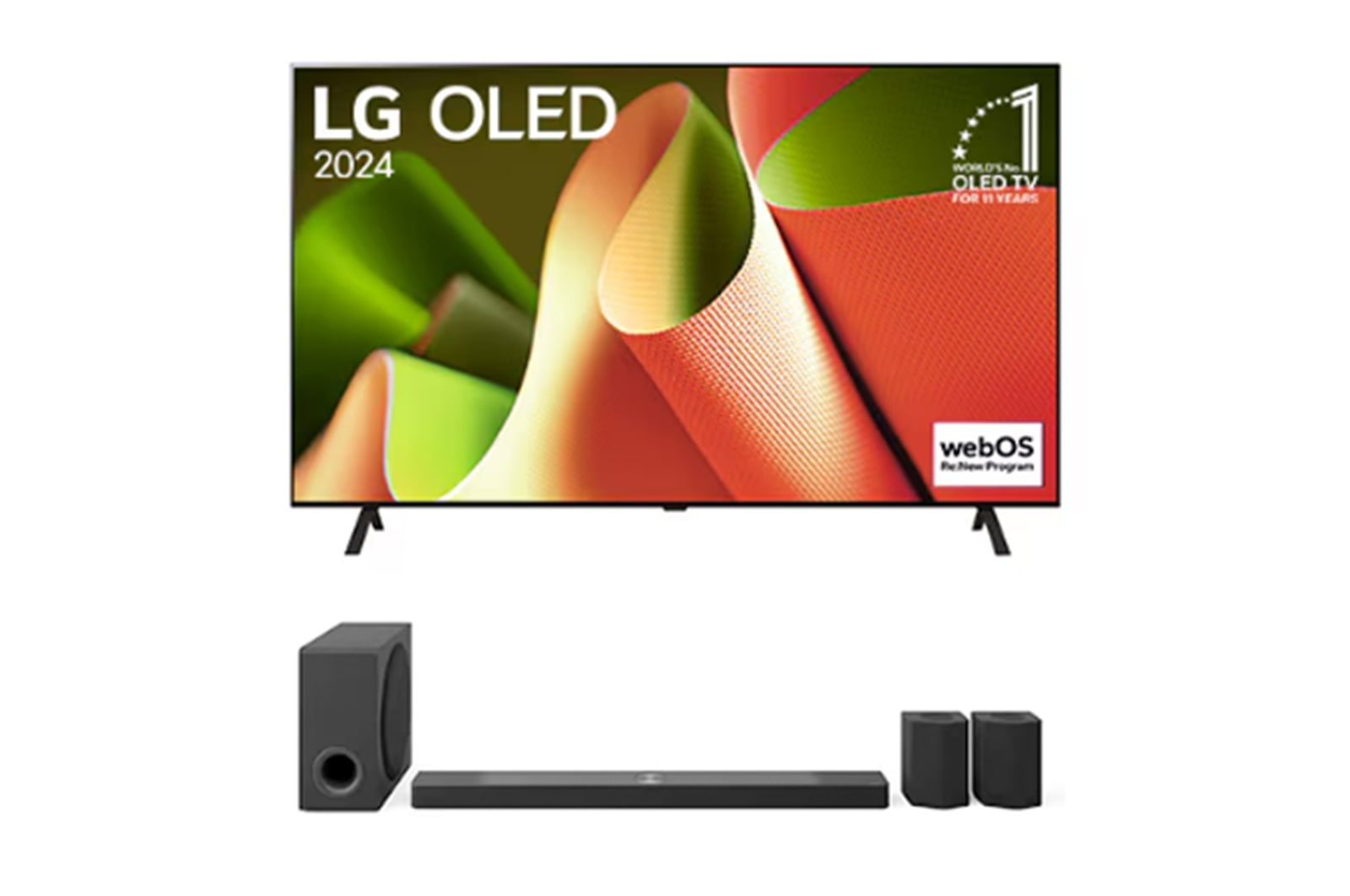 LG Pack | TV LG OLED77B46LA + Barre de son S95TR, LG OLED77B46LA.S95TR