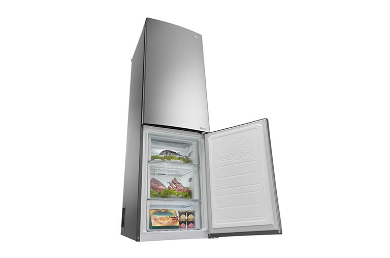 LG Réfrigérateur combiné | Total No Frost | Compresseur linéaire inverter | Smart Diagnosis™ | Moist Balance Crisper | A++, LG GB6106SPS