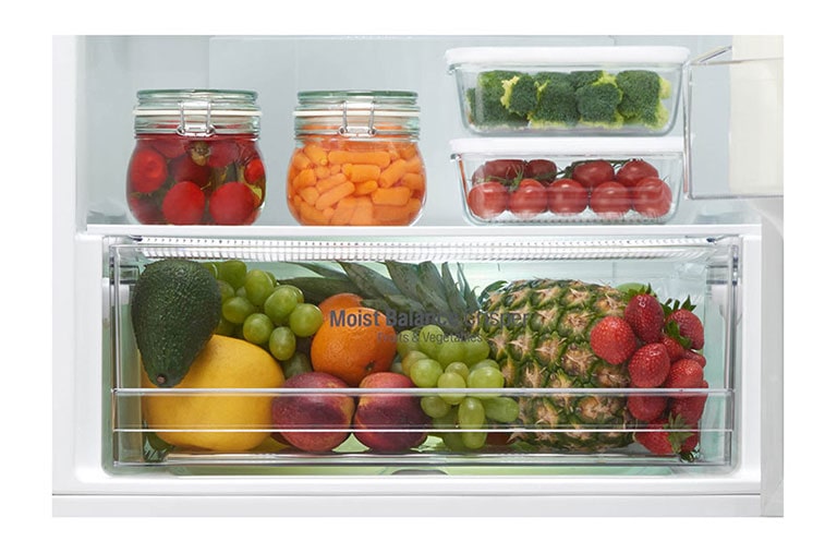 LG Réfrigérateur combiné | Total No Frost | Compresseur linéaire inverter | Smart Diagnosis™ | Moist Balance Crisper | A++, LG GB6106SPS