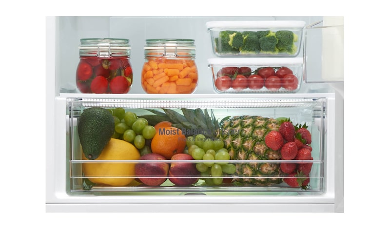 LG Réfrigérateur combiné | Total No Frost | Compresseur linéaire inverter | Smart Diagnosis™ | Moist Balance Crisper | A++, LG GB6106SPS