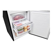 LG Réfrigérateur combiné | Total No Frost | Compresseur linéaire inverter | 37dB | Moist Balance Crisper, LG GB6226SBL