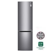 Vue avant de Réfrigérateur combiné | Total No Frost | Compresseur linéaire inverter | Smart Diagnosis™ LG GB6318SDS