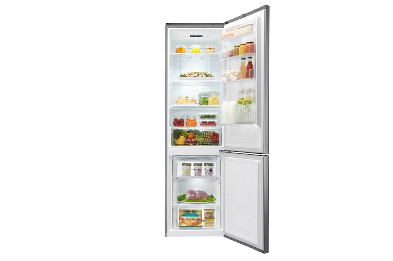 LG Réfrigérateur combiné | Total No Frost | Compresseur linéaire inverter | Smart Diagnosis™ , LG GB6318SDS