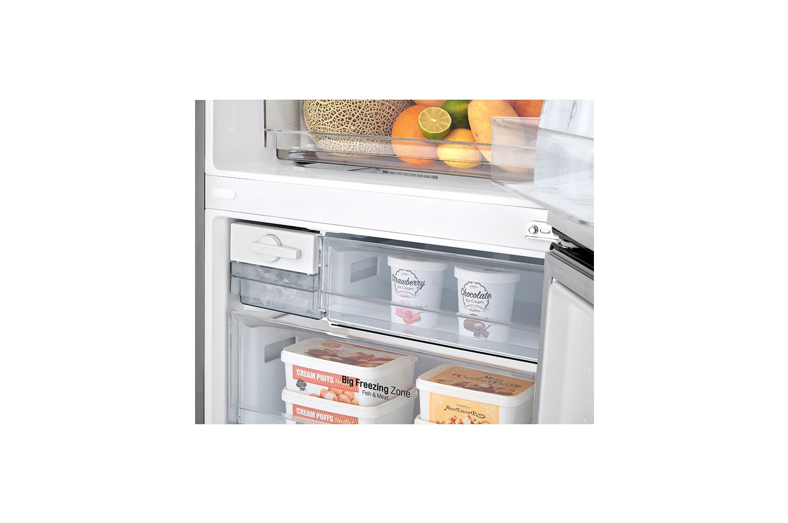 LG GBB566PZHZN Vue de côté