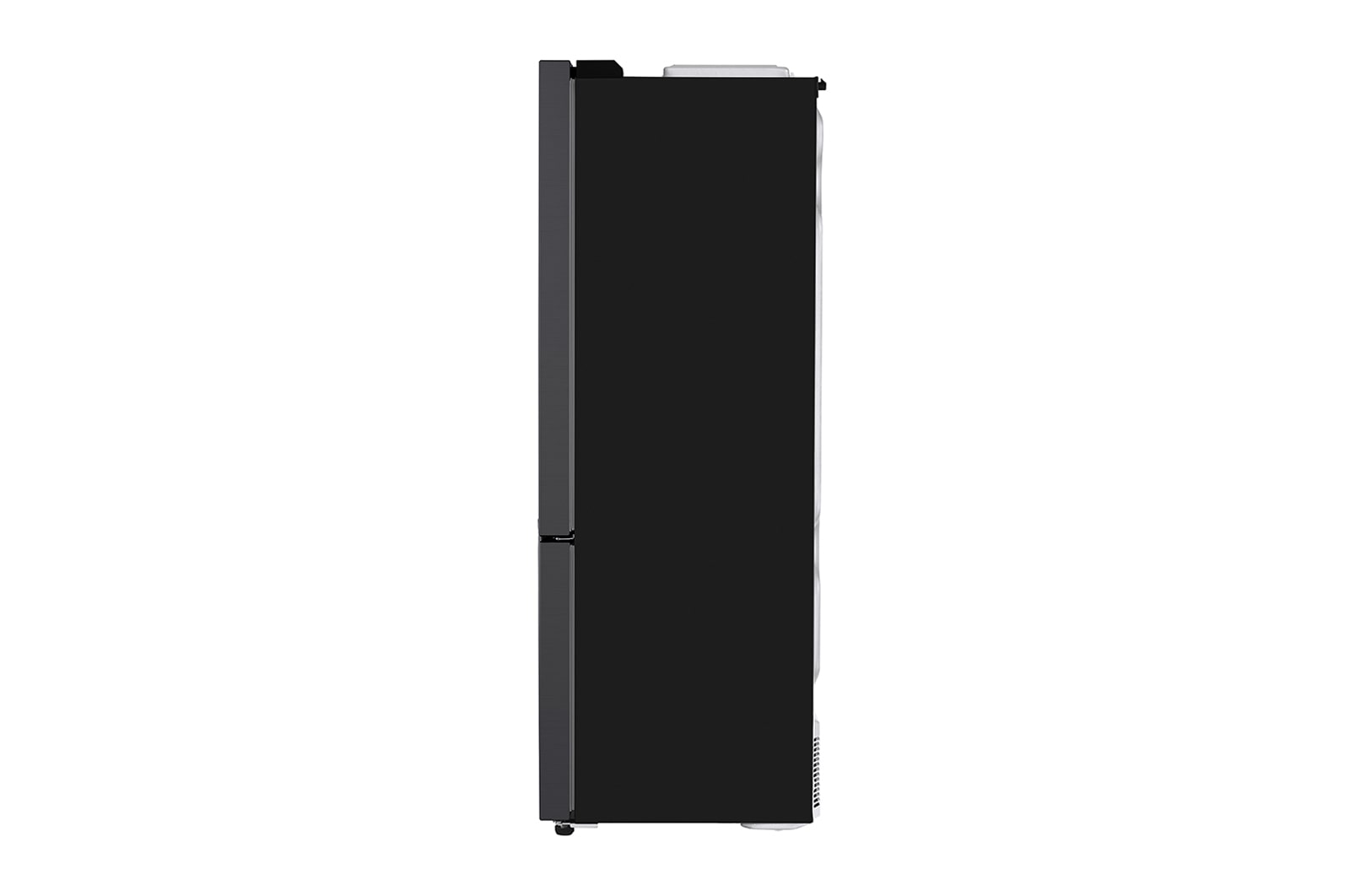 LG Réfrigérateur Combiné 70 cm de large I 462L | E | Écran tactile Metal Touch | Compresseur Smart Inverter, LG GBB569MCAZN