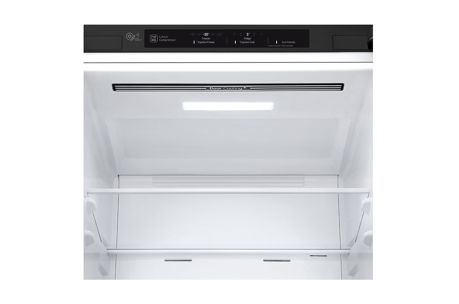 LG Réfrigérateur combiné | 341L | E |36dB(C) | Total No Frost | Compresseur Linéaire Inverter, LG GBB61BLJZN