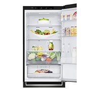 LG Réfrigérateur combiné | 341L | E |36dB(C) | Total No Frost | Compresseur Linéaire Inverter, LG GBB61BLJZN