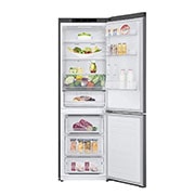 LG Réfrigérateur combiné | 341L | E | 36dB(C) | Total No Frost | Compresseur Linéaire Inverter, LG GBB61DSJZN